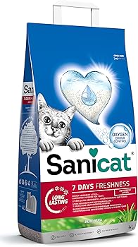 Lettiera per gatti Sanicat 7 giorni Aloe Vera