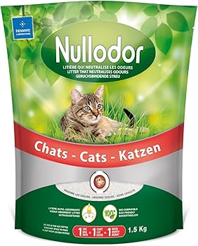Lettiera per gatti al silicato Nullodor